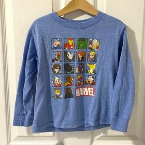 BUNDLE 3/$10 - 4/$12 ANY TSHIRTS /Avengers Long Sleeve TShirt Size 5 Blue